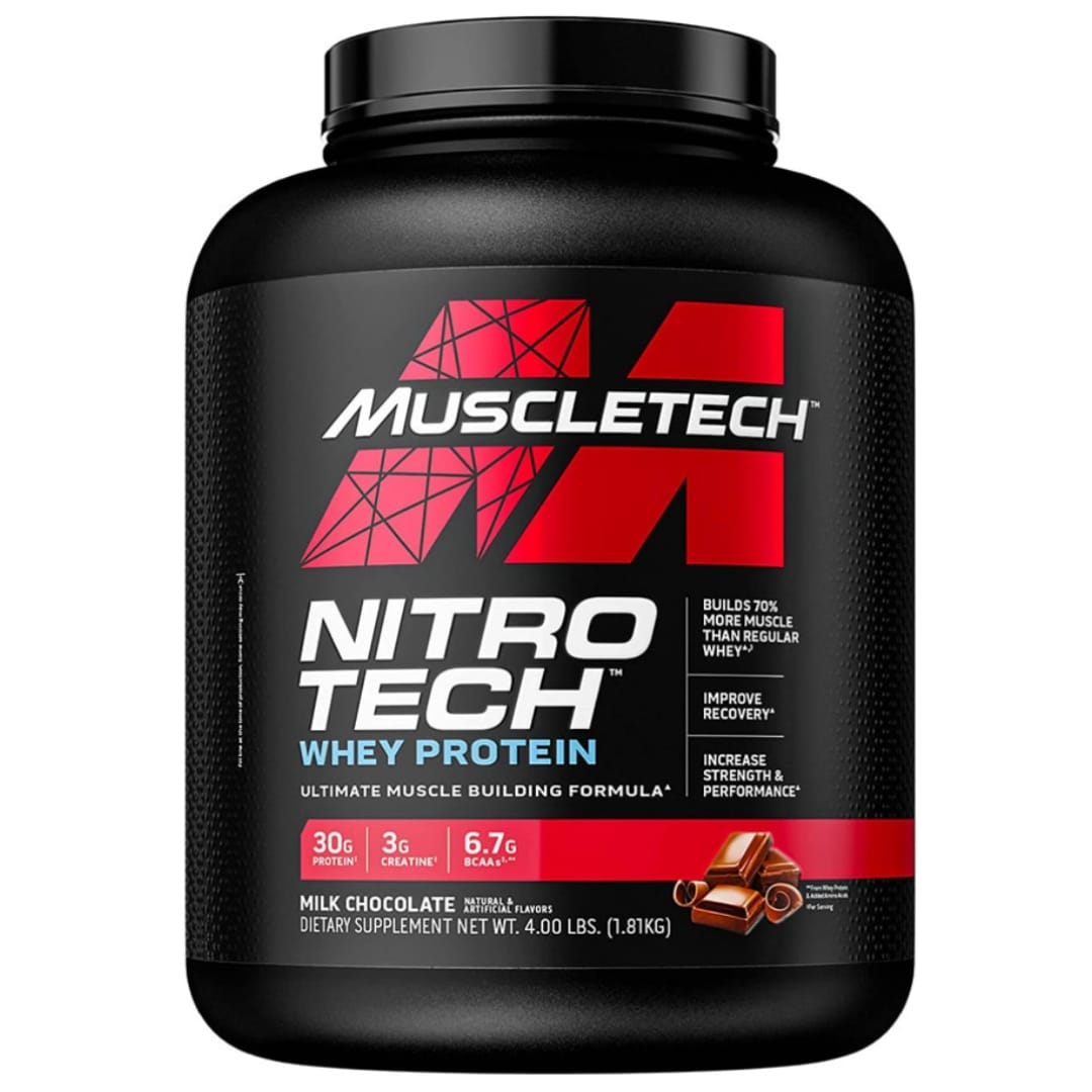 Nitro Tech Whey Protein 4 lb