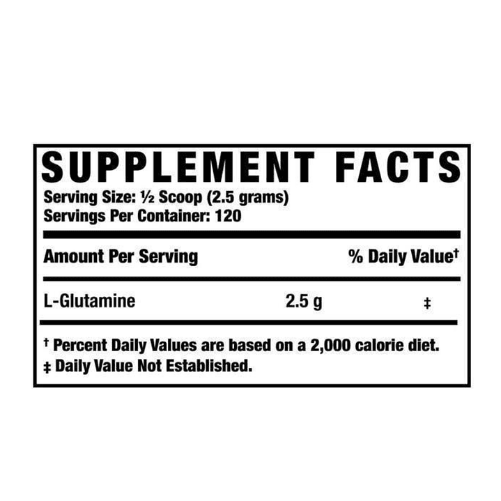 Glutamine XS Ronnie Coleman 300 gramos 2