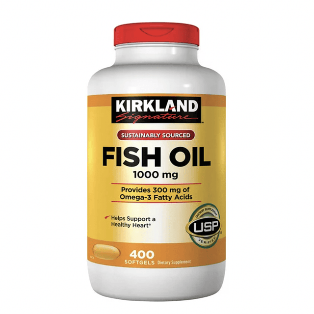Fish Oil Kirkland 400 capsulas