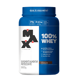 100% Whey 900gr Max Titanium