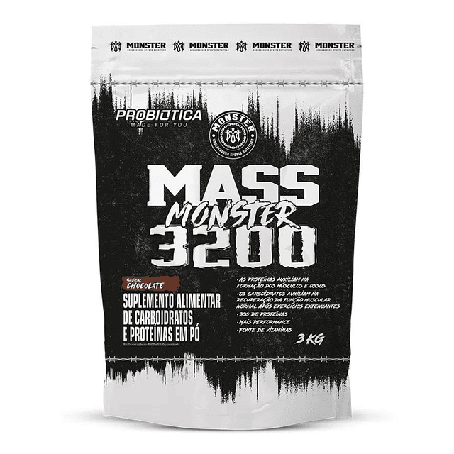 Mass Monster 3200 3kg + Creatine 100% monohydrate Buffalo Labz 300gr
