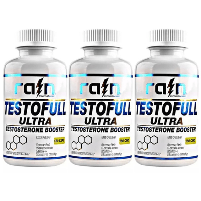 3 Testo Full Ultra 180 Cápsulas 