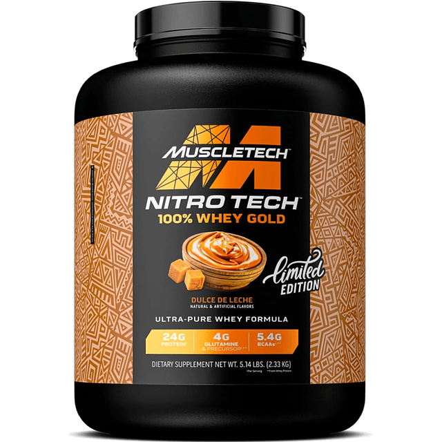 Nitro Tech 100% Whey Gold Edición Limitada 5 lb
