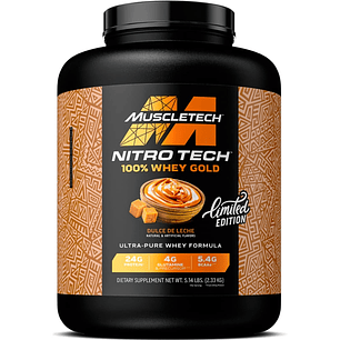 Nitro Tech 100% Whey Gold Edición Limitada 5 lb