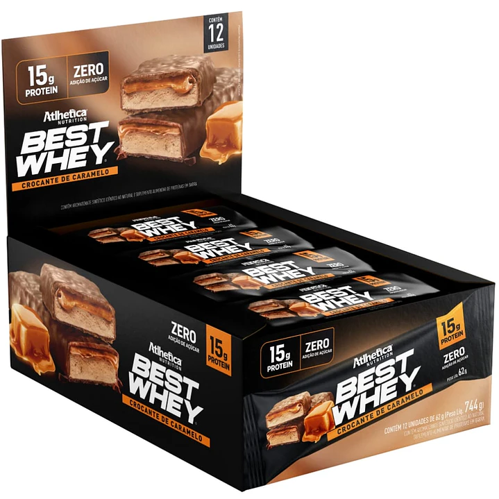 Atlhetica Nutrition Best Whey Bar 62gr (box 12 unidades) 4