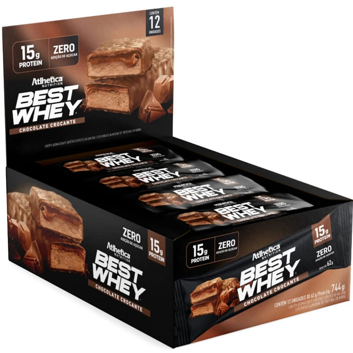 Atlhetica Nutrition Best Whey Bar 62gr (box 12 unidades) 3
