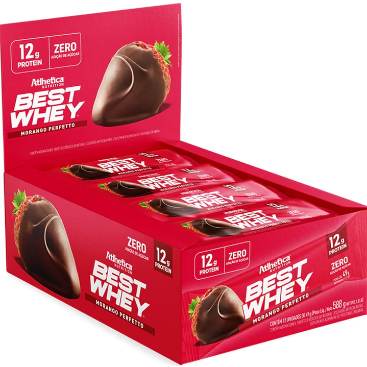 Atlhetica Nutrition Best Whey Bar 49gr (box 12 unidades) 9