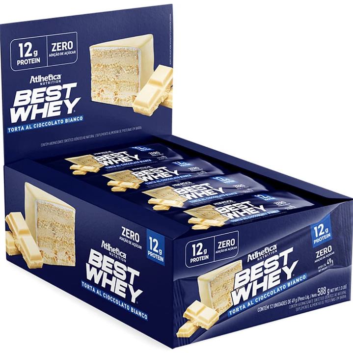 Atlhetica Nutrition Best Whey Bar 49gr (box 12 unidades) 11