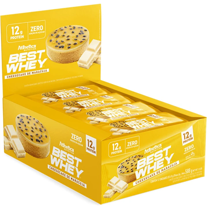 Atlhetica Nutrition Best Whey Bar 49gr (box 12 unidades) 5