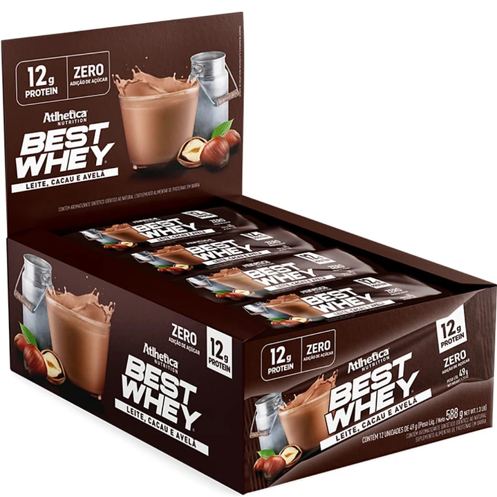 Atlhetica Nutrition Best Whey Bar 49gr (box 12 unidades) 13