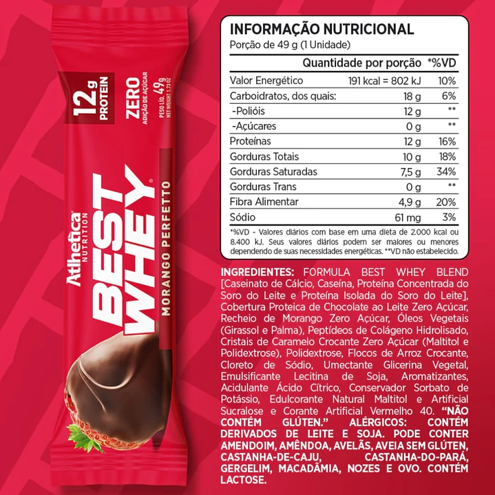 Atlhetica Nutrition Best Whey Bar 49gr 3