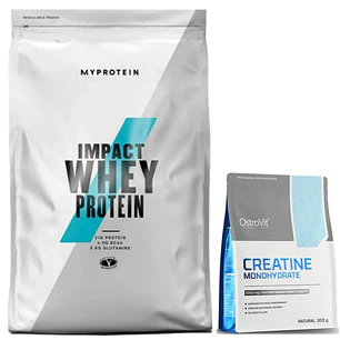 Impact Whey Protein 2.5kg My Protein + OstroVit Creatine Monohydrate 300gr