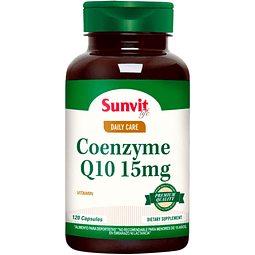 Coenzyme Q10 15 mg 120 cápsulas