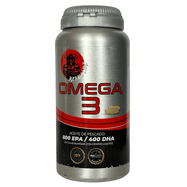 Omega 3 Buffalo Labz 60 Cápsulas