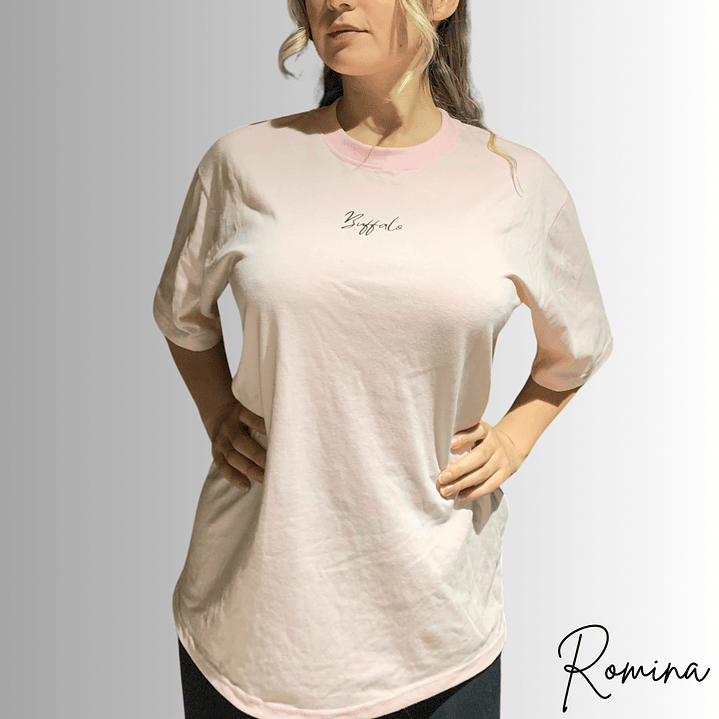 Polera Oversize Simple Buffalo Club - Rosado bebe 6