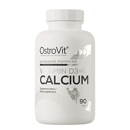 OstroVit Vitamina d3 + k2 + Calcio 90 capsulas