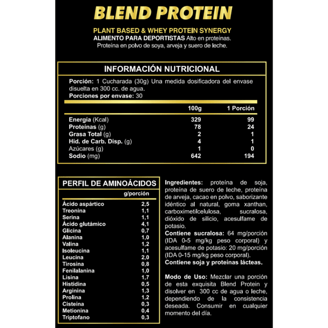 Blend Protein Fusion Pro 2lb