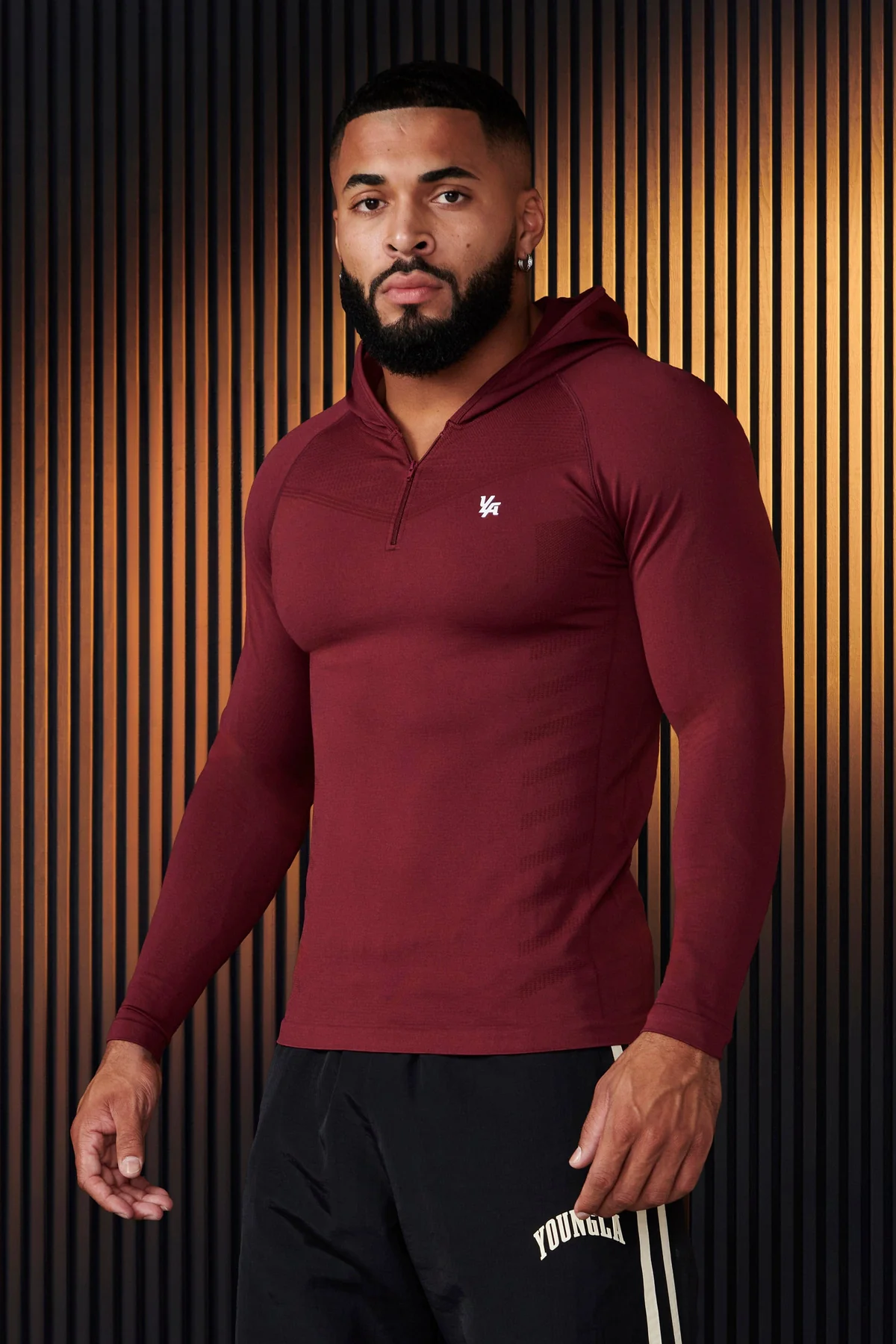832 - Sudadera Compresión SuperVillain - Rojo