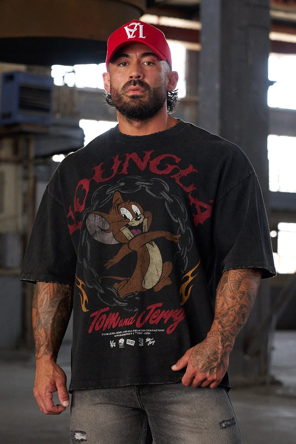 4082 - Oversize Tom & Jerry Tees - Jerry