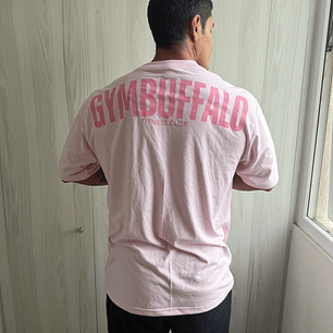 Polera Oversize Buffalo Club - Gymbuffalo Rosado bebe