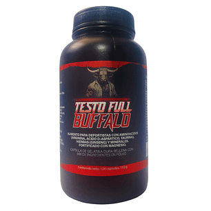 Testo Full Buffalo 120 capsulas