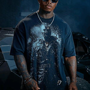 Polera Oversize Batman Personajes - Bane C