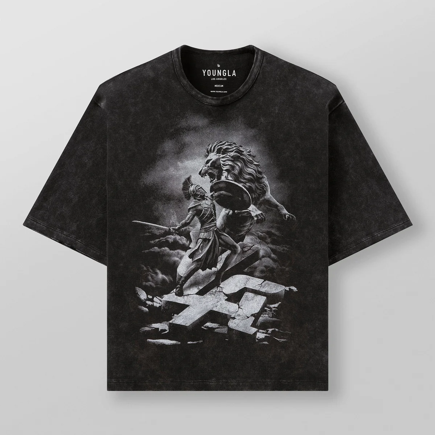 Polera Oversize Youngla Gladiador - Negro 4