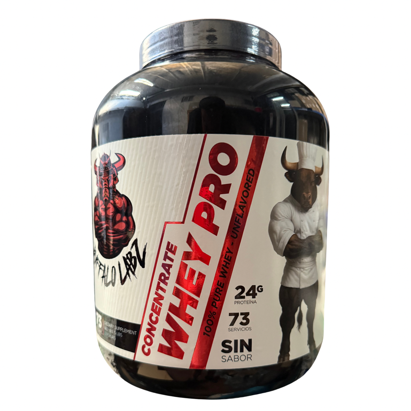 Concentrate Whey Pro Buffalo Labz 5 lb + Creatine 100% monohydrate Buffalo Labz 300gr 7