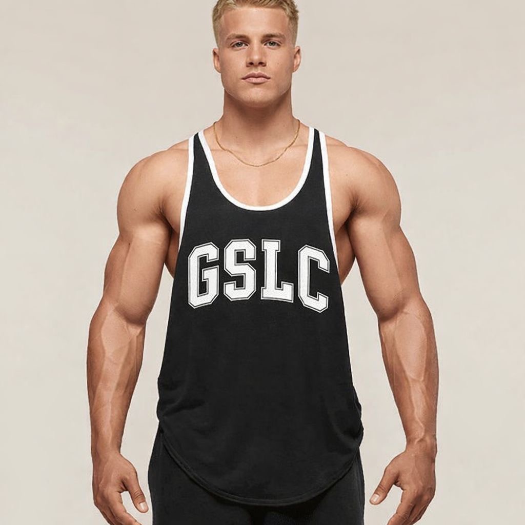 Musculosa GSLC Ringer Stringer - Negro