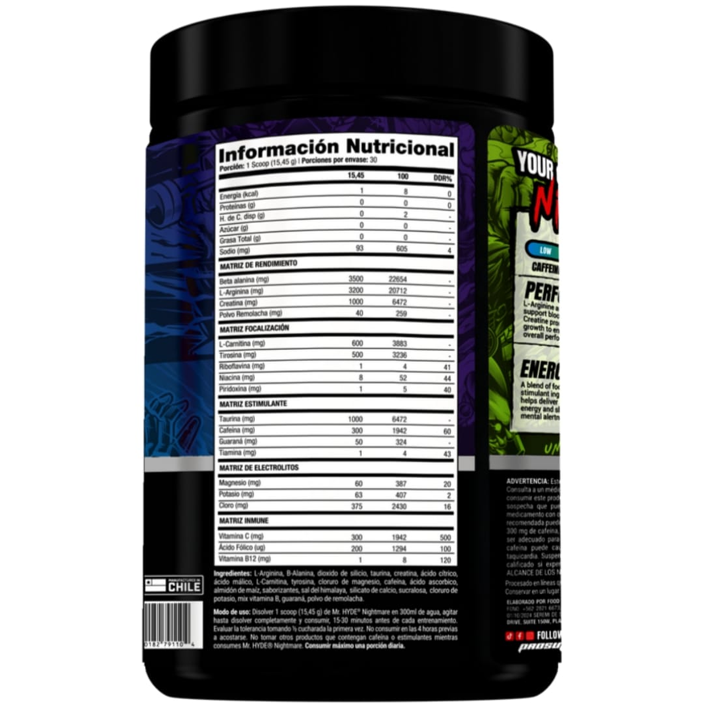 MR Hyde Nightmare 30 Servicios 2