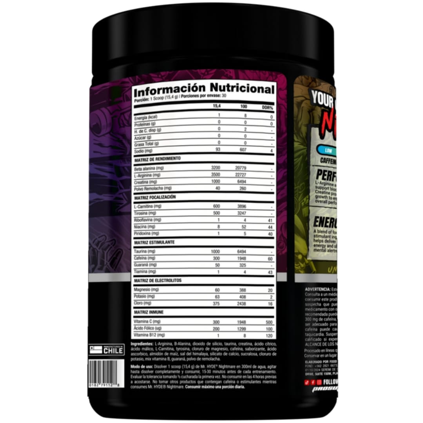 MR Hyde Nightmare 30 Servicios 6