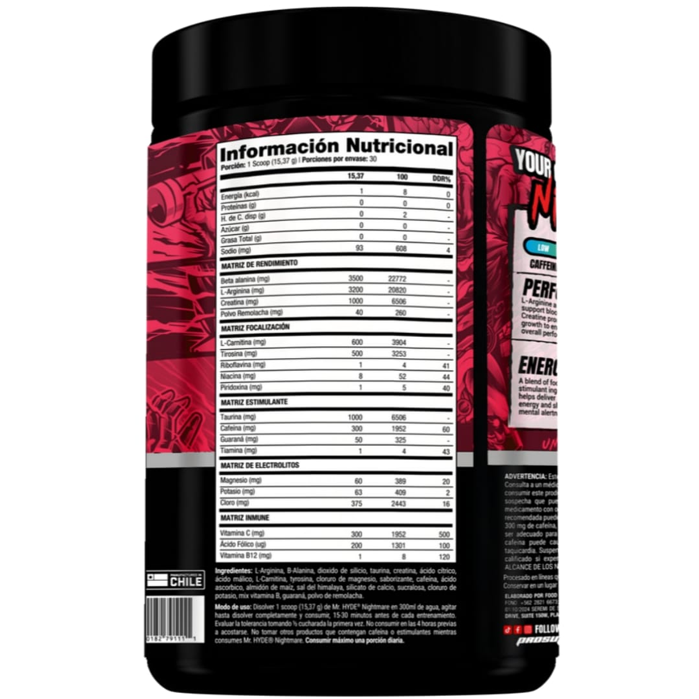 MR Hyde Nightmare 30 Servicios 4