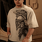4119 - Oversize Spartan Tees - Blanco - Miniatura 1