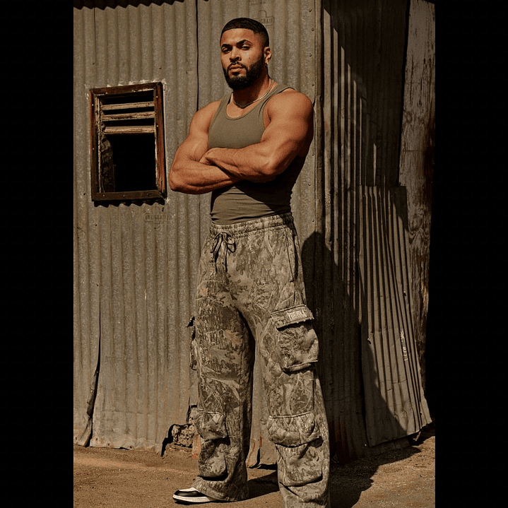 2033 - Buzo Heritage Cargo - Negro 2