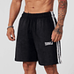 1058 - Short Deportivo Rayas - Negro - Miniatura 1