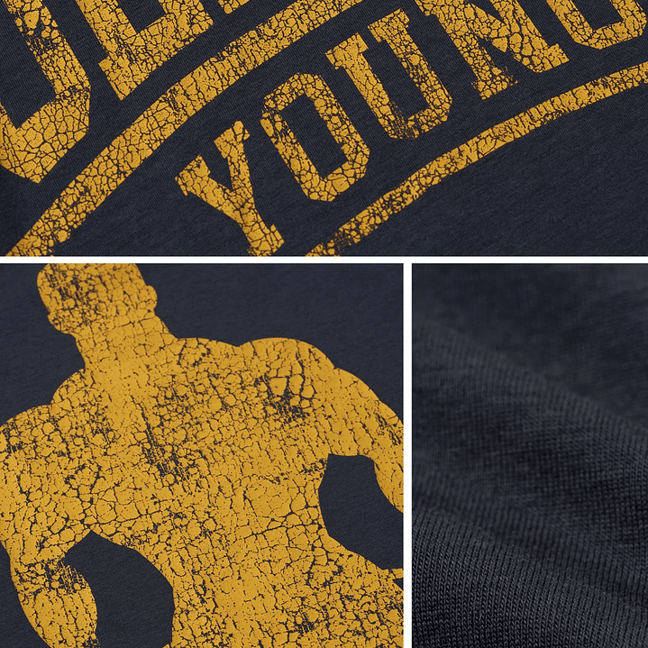 4248 - Oversize Gold Iron Legacy - Negro 3