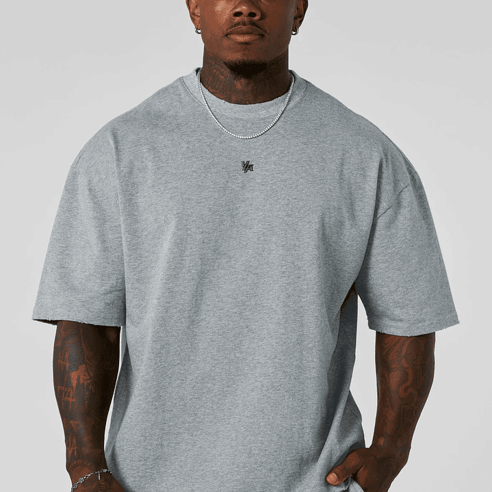 4153 - Oversize Esencial Elevados - Gris 2