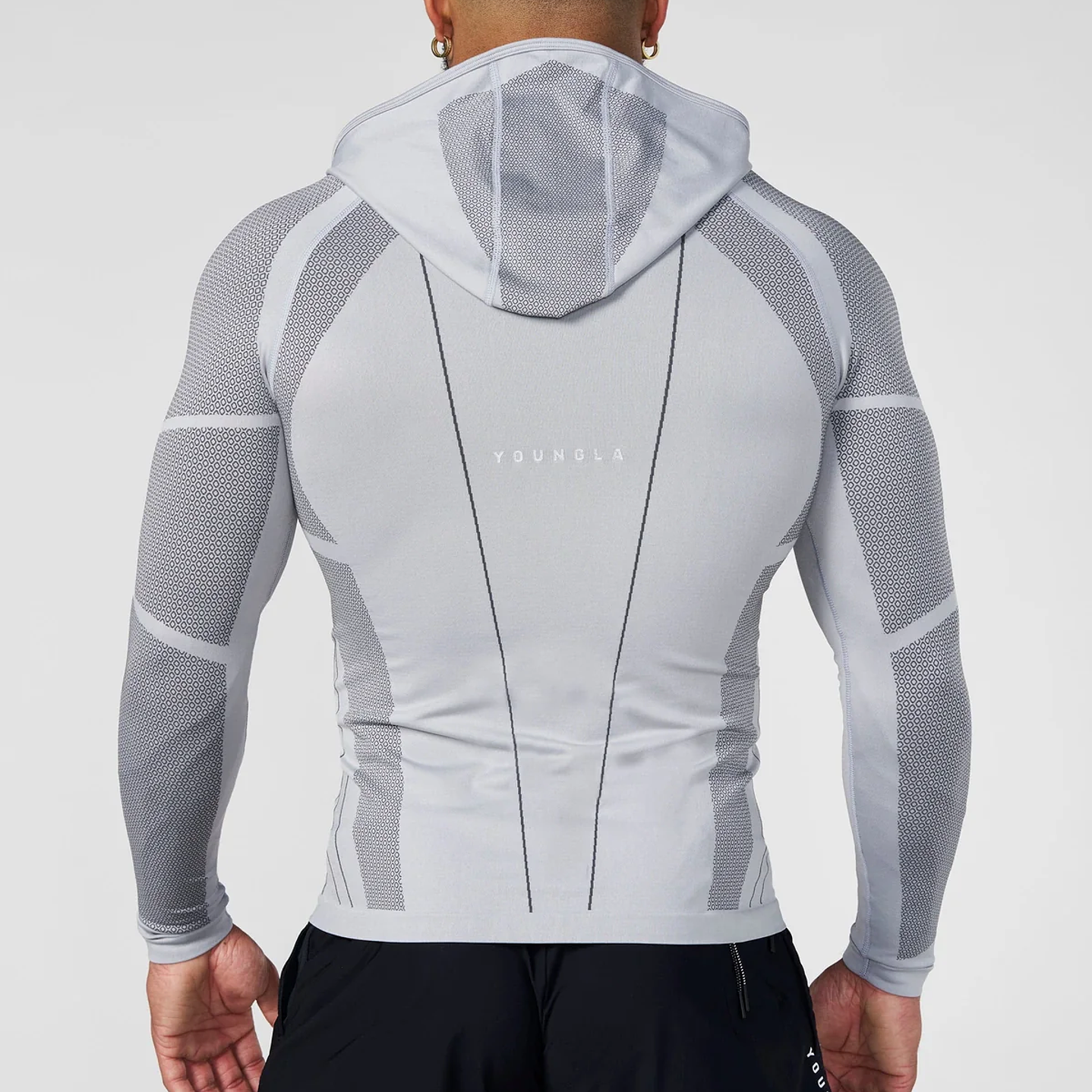 8061 - Compresion Apex Zip Ups - Gris 2