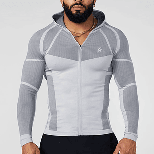 8061 - Compresion Apex Zip Ups - Gris