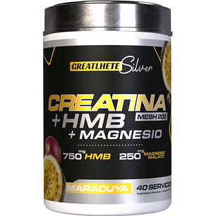 Creatina + HMB + Magnesio Greatlhete 280gr 40 servicios