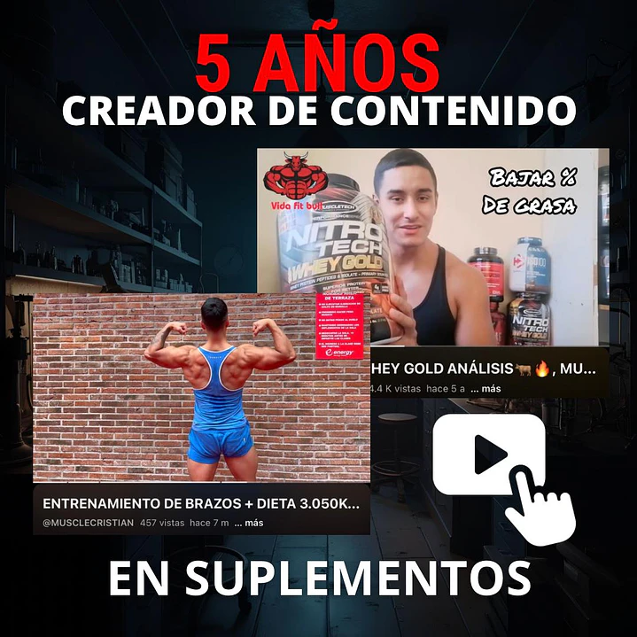 Video emprendimiento sobre suplementos deportivos 2
