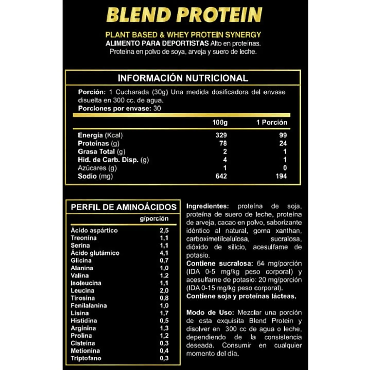 Pack Blend Protein Fusion Pro 5lb + Pre Workout Dr. Buffalo Labz 460gr 30 servicios 3