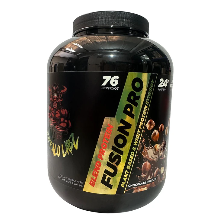 Pack Blend Protein Fusion Pro 5lb + Pre Workout Dr. Buffalo Labz 460gr 30 servicios 2