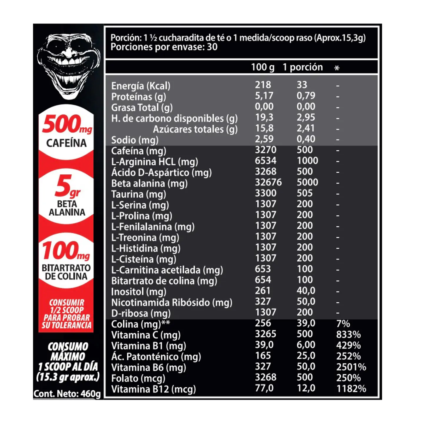Pack Ostrovit Protein Fusion Pro 2kg + Pre Workout Dr. Buffalo Labz 460gr 30 servicios 6