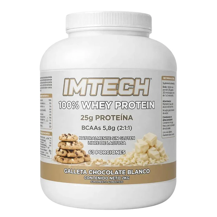 100% Whey Protein Imtech 25gr proteina - 2kg 1