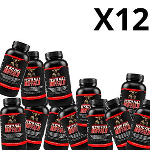Pack 12 Testo Full Buffalo 120 capsulas