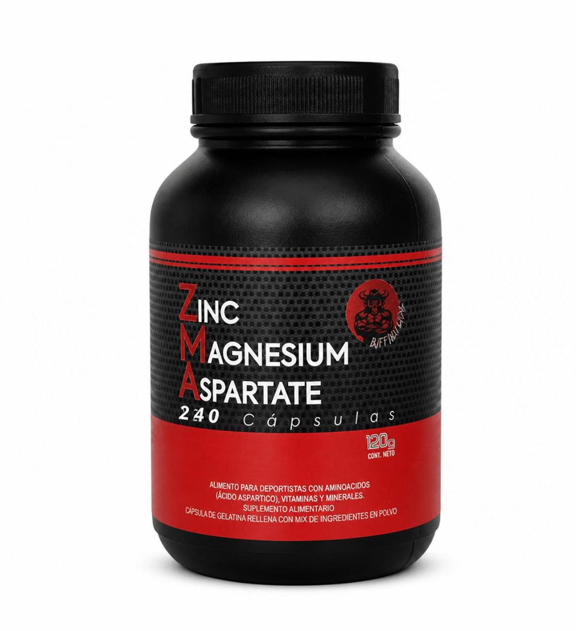 ZMA Buffalo Labz 240 cápsulas