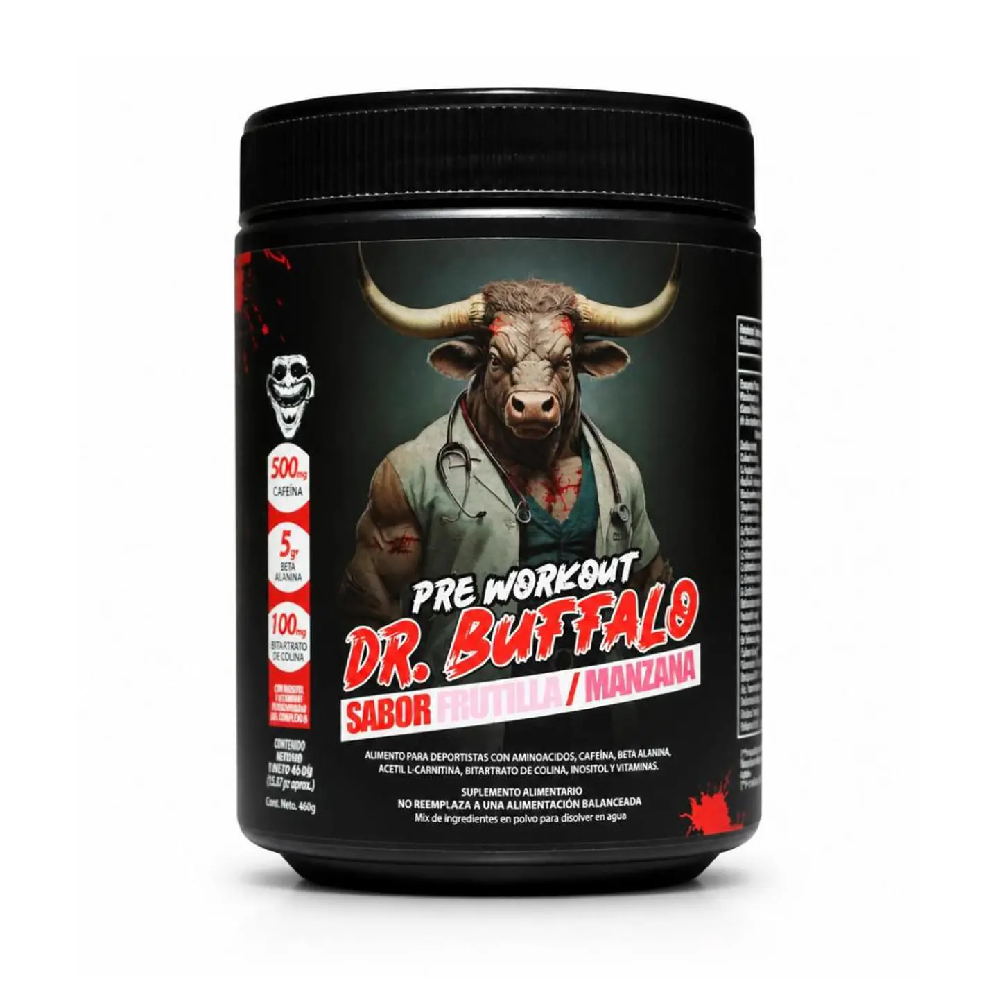 Pre Workout Dr. Buffalo Labz 460gr 30 servicios 2