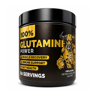 Glutamina 100% Power Bull 300gr