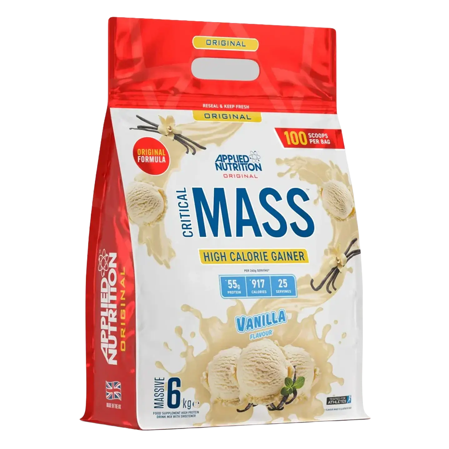 Critical Mass High Calorie Gainer - 6kg 4